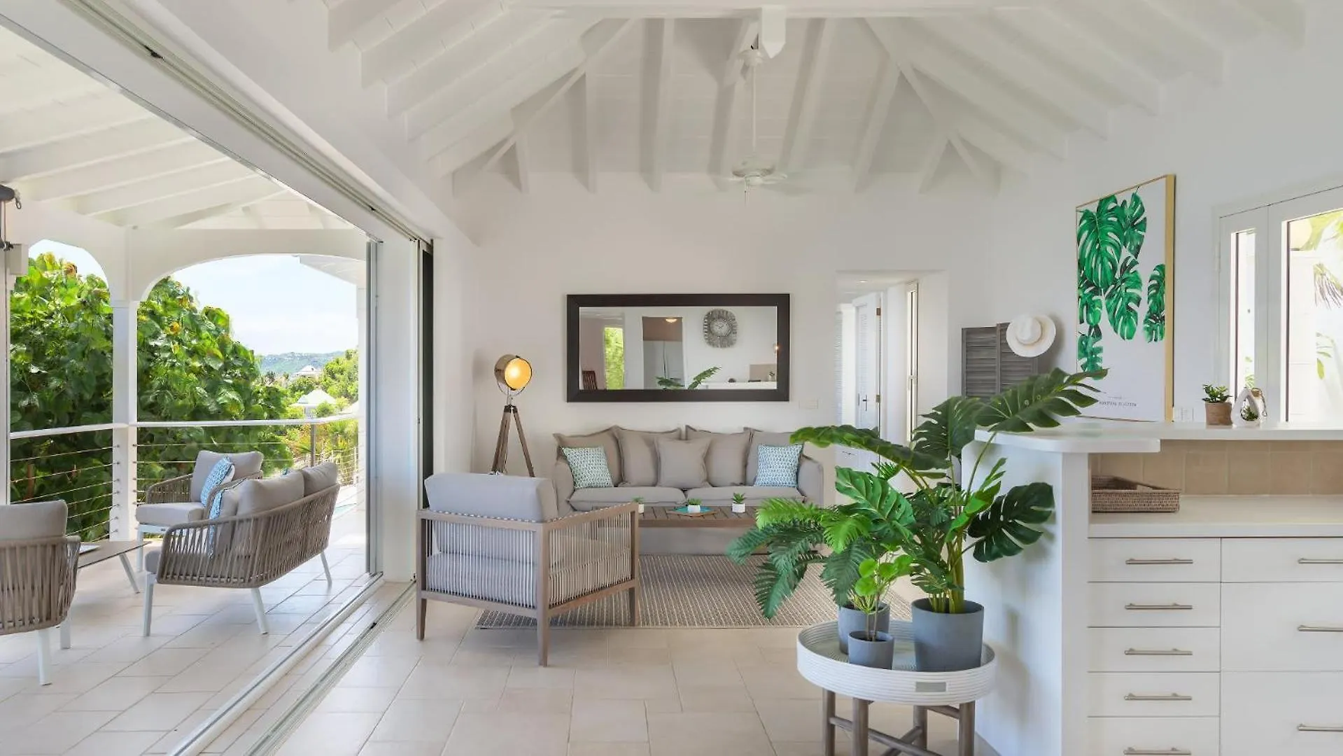 Villa Located In A Secluded Residential Area Gustavia
