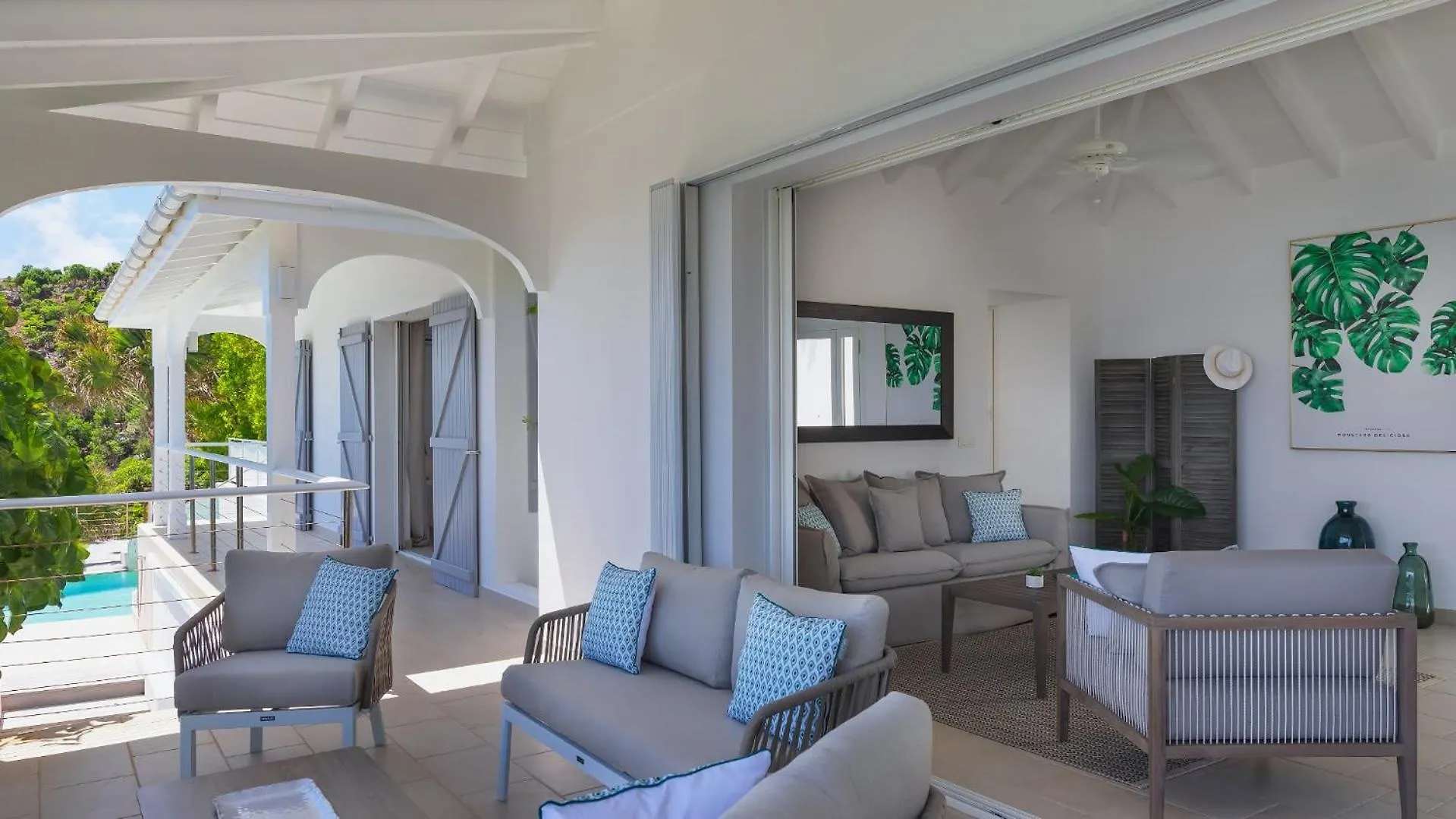 Villa Located In A Secluded Residential Area Γουσταβία Saint Barthelemy